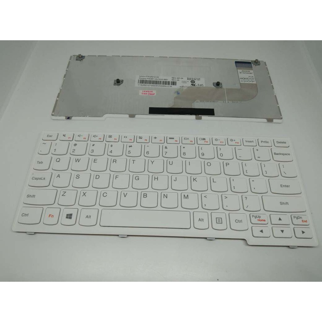 Keyboard for LENOVO IdeaPad S210 S215 S215T / US - white