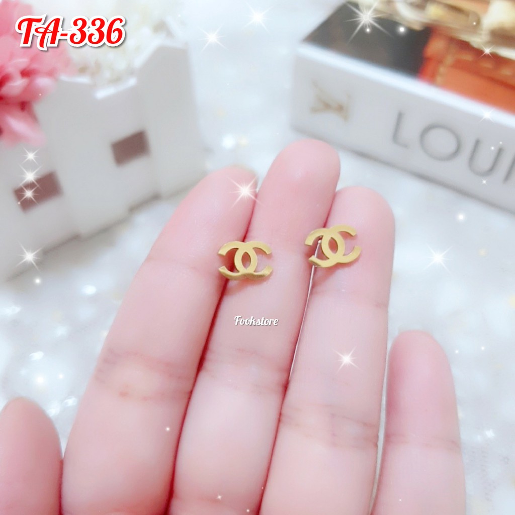 TERLARIS ANTING WANITA TITANIUM PREMIUM/ANTI KARAT/ANTI ALERGI-TA-336