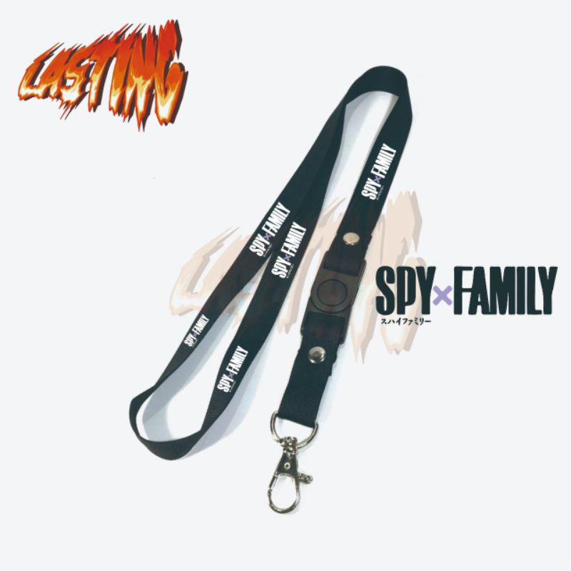 

Lanyard SPY X FAMILY / anime GANTUNGAN KUNCI/GANTUNGAN ID CARD/GANTUNGAN POD Best seller / Bisa COD