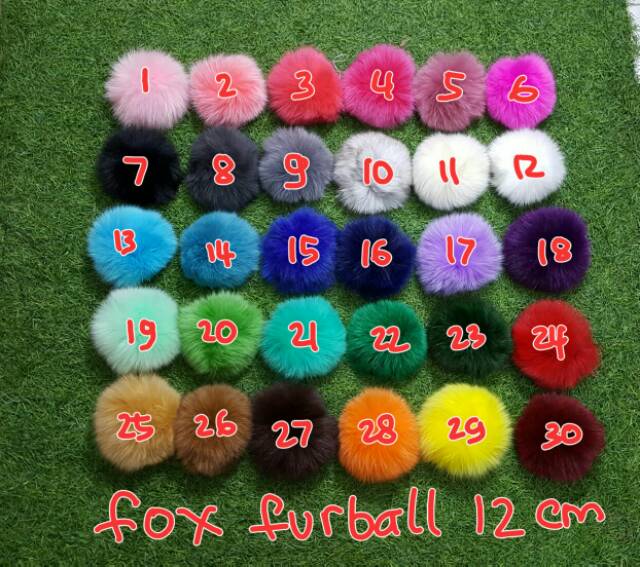 Image of Fox furball 12cm #1