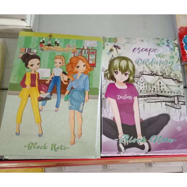 

BLOCK NOTE FASHIONISTA ISI 50 LEMBAR