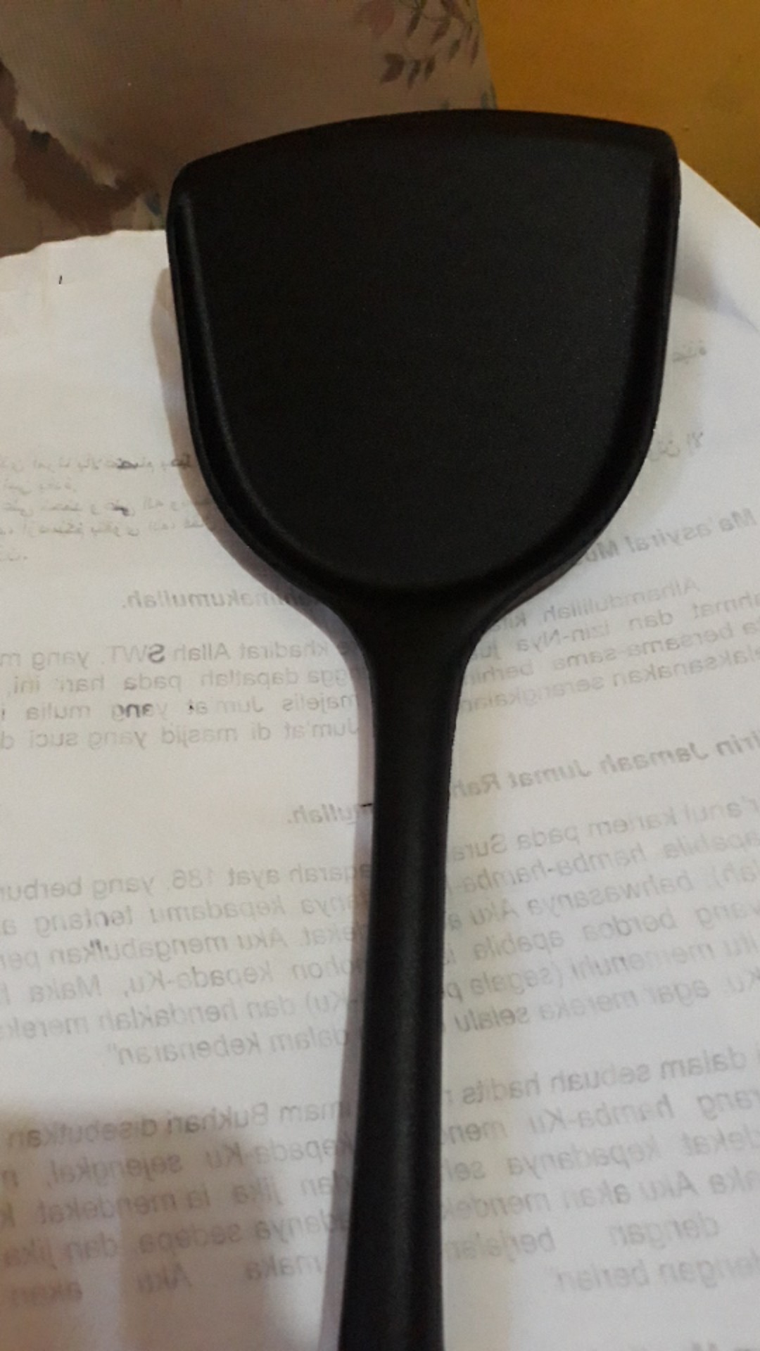 Sutil Spatula Sodet Silikon Spatula Tahan Panas Sodet Alat Masak Wajan