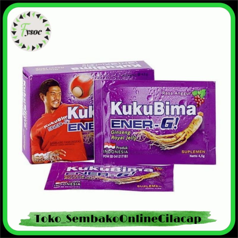 KUKU BIMA ENERGI RASA ANGGUR WARNA UNGU