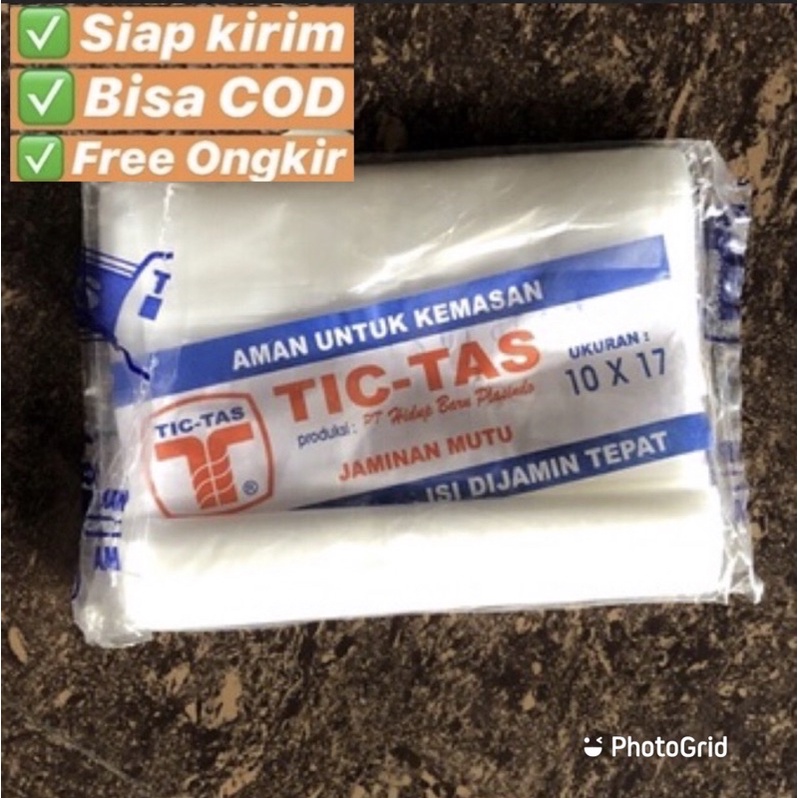 PLASTIK HD TIC TAS 10x17 TAHAN PANAS