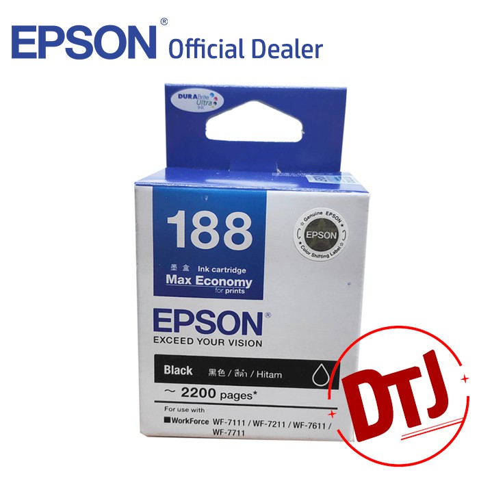 Tinta Epson 188 Black Original (T188 Series)