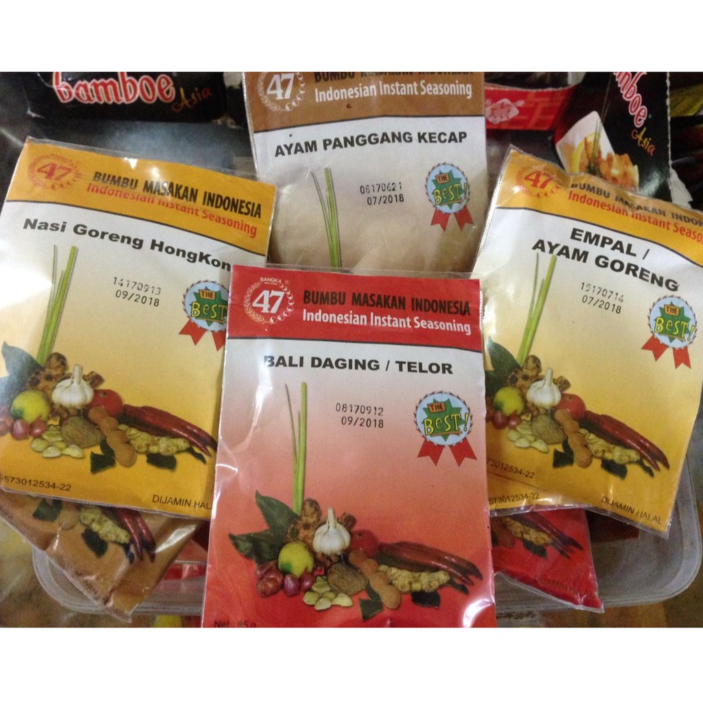 Bumbu Masak Cap 47 Asli Malang 85 Gr Masakan Indonesia Instant Semur