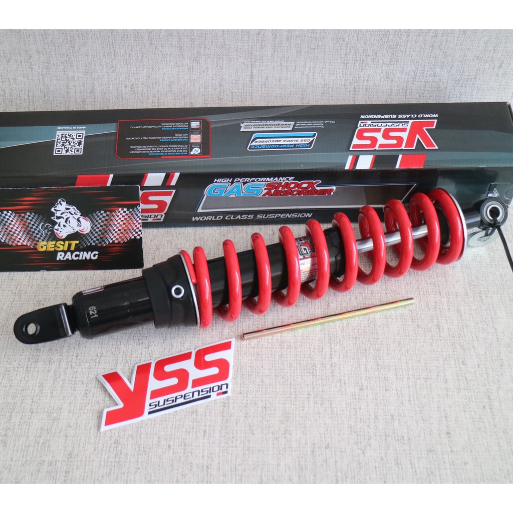 Shockbreaker Shock KLX 150 YSS Hybrid DTG 400mm Original