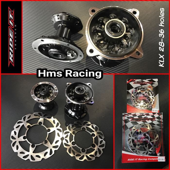 Tromol Klx 36H merk Rideit Original Klx Piringan Cakram Depan Belakang
