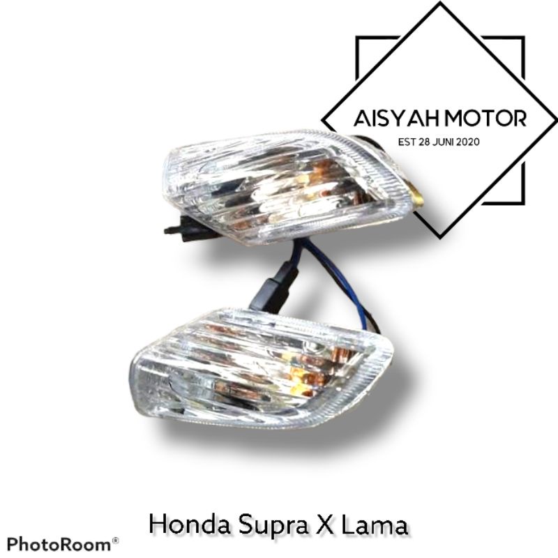 Reflektor Lampu Sen Honda Supra X