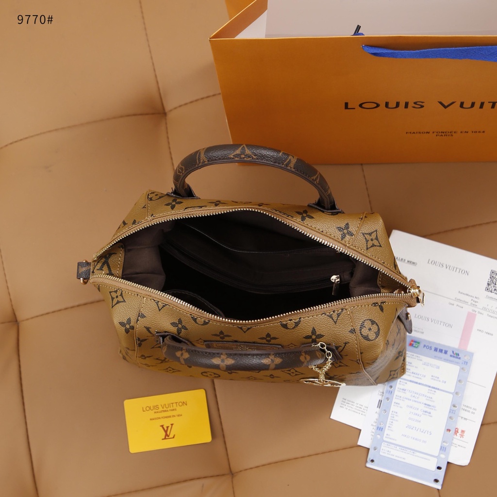 BAG 2Way Handle Satchel Bag with Sling Bag #9770