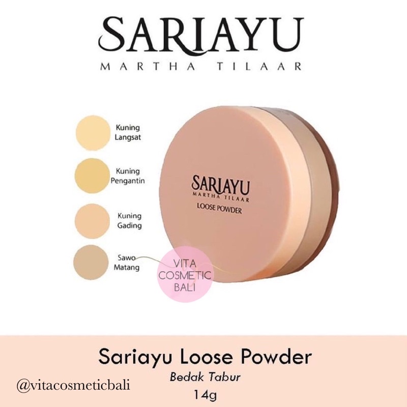 SARIAYU Loose Powder Bedak Tabur