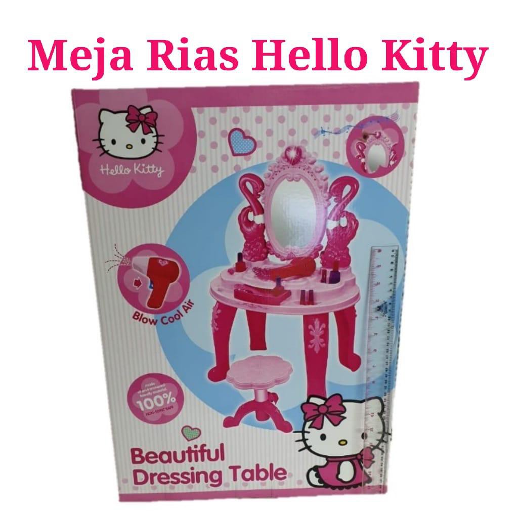 Meja Rias Beautiful Dressing Table Make Up Hello Kitty Jumbo Kursi Dandan Pink Shopee Indonesia Meja Rias Beautiful Dressing Table Make Up Hello Kitty Jumbo Kursi Dandan Pink Shopee Indonesia