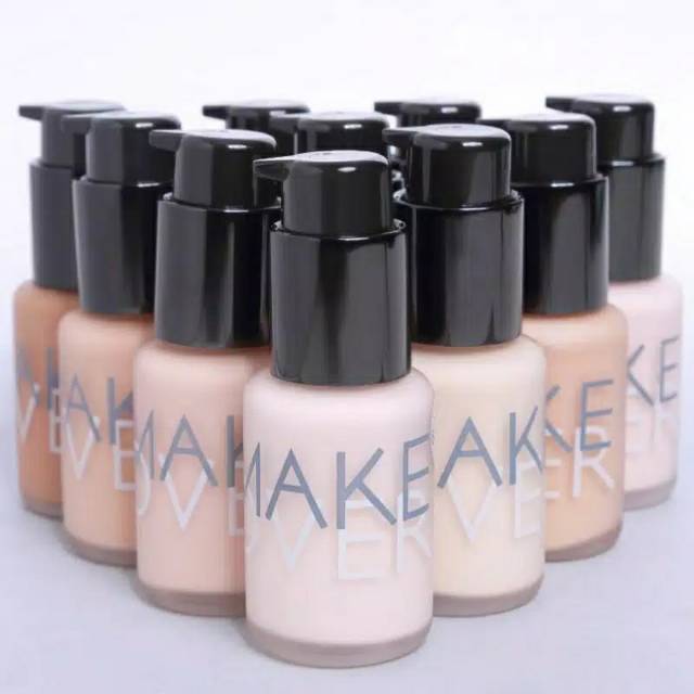 Make Over Ultra cover liquid matt foundation || Make over alas bedak
