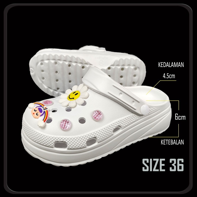 Sandal Baim Hema Bea Clog Printing Limited Edition