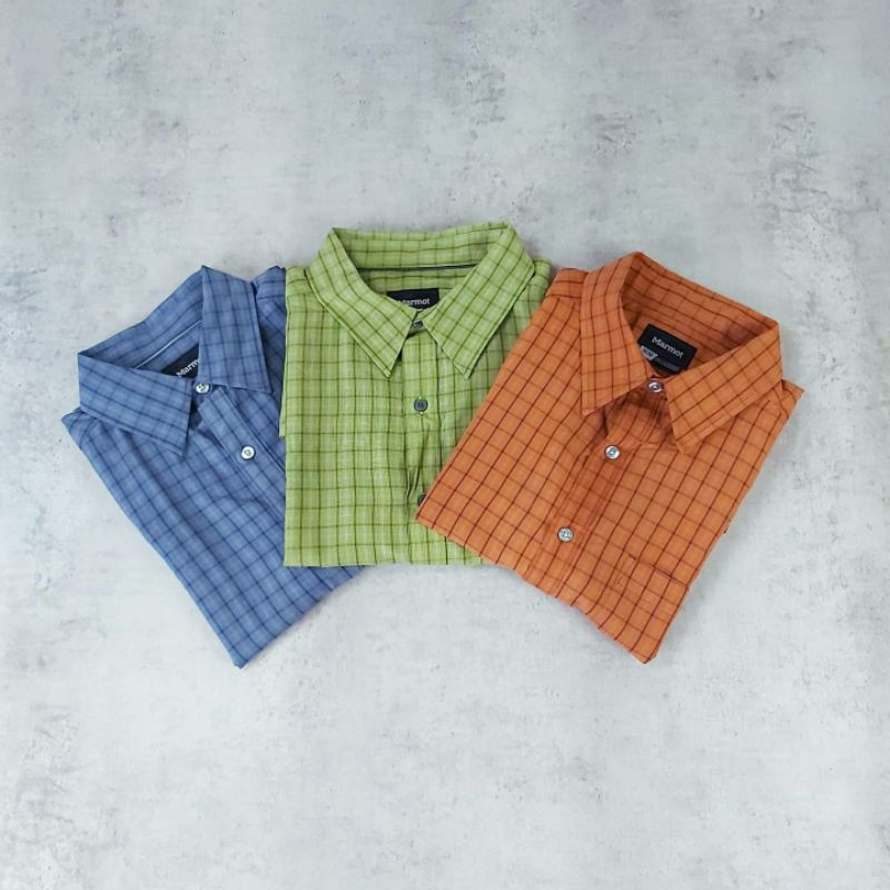 Kemeja Lengan Pendek | Outdoor | Gunung |Marmot Original