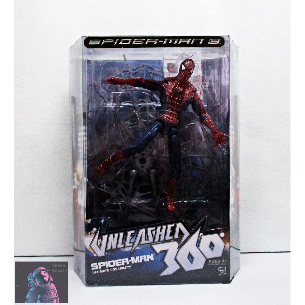 Action Figure/Mainan/Pajangan Spiderman 3 Unleashed 360 Hasbro