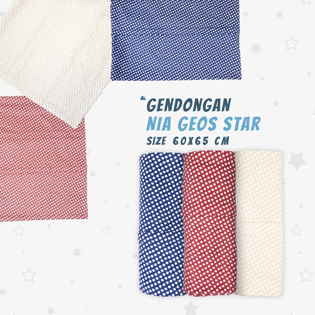 NEW!!!! GENDONGAN GEOUS NIA STAR / GENDONGAN INSTAN BAYI NIA MOTIF BINTANG