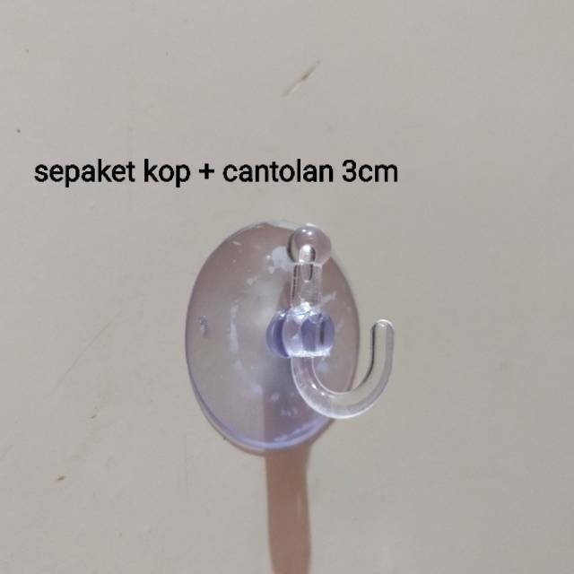 Cantolan / Kop kaca 3cm (isi 25pcs)