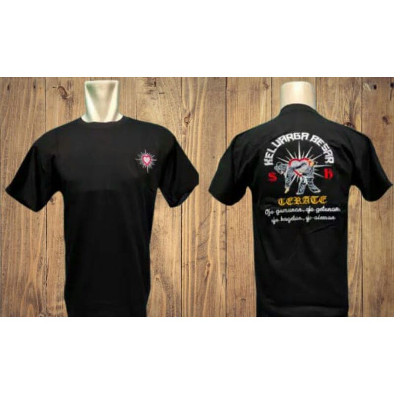 Kaos Bordir Keluarga Besar SH Terate | Kaos Distro Bordir PSHT