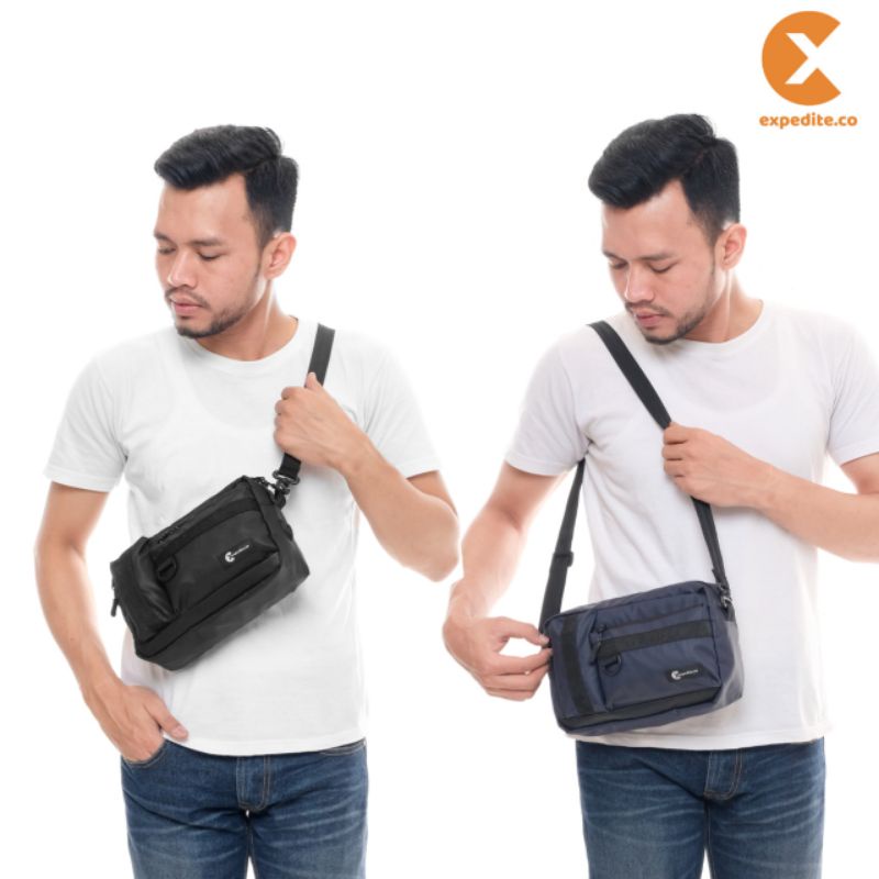 Slingbag Ziges Expedite.co Waterfroof Unisex Bahan Bimo anti air