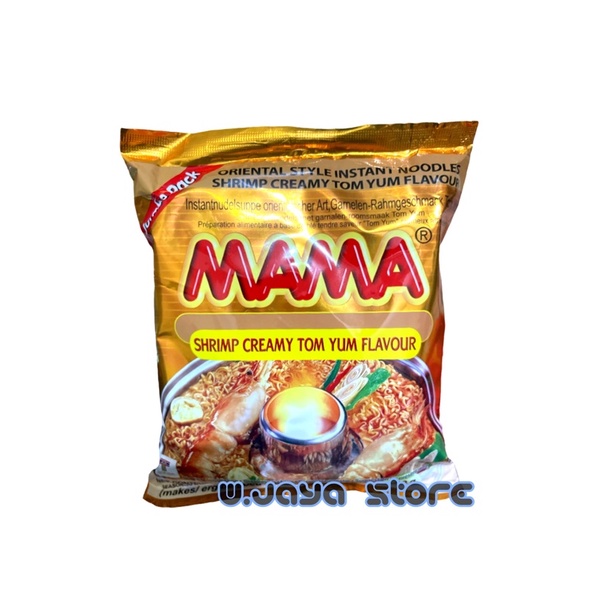 Mama Oriental Style Instant Noodles - Shrimp Creamy Tom Yum Flavour 90gr