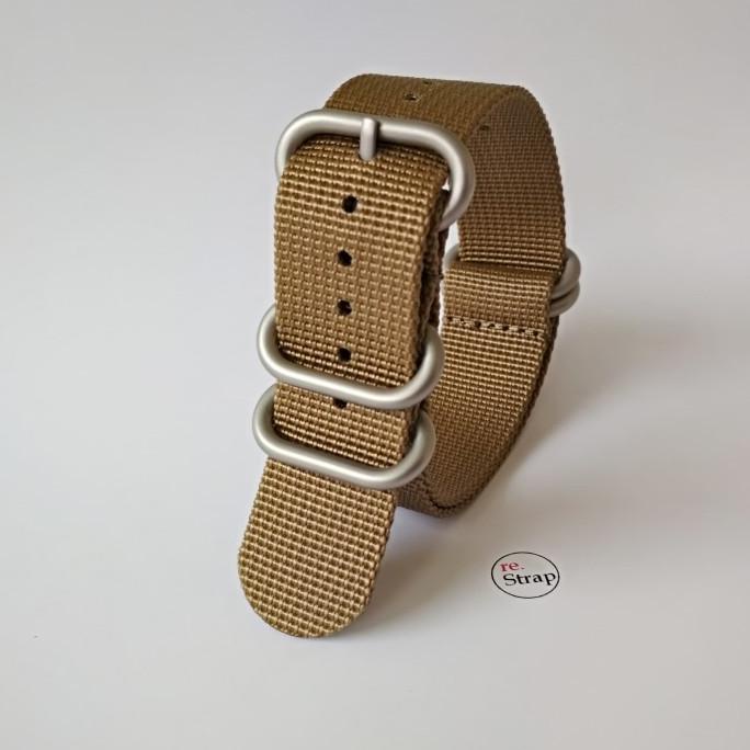 Tali Jam Zulu Strap [Ad-16] 22 Mm - Ballistic Nylon Terbaru