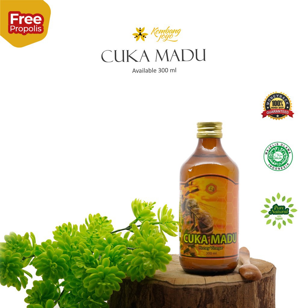 

Madu Kembang Joyo - Cuka Madu 300ml