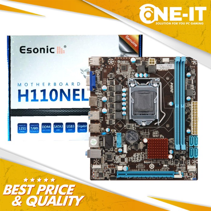 Motherboard ESONIC H110NEL Intel H110 DDR4