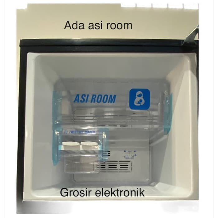 Kulkas Aqua AQR D275 WBK Kulkas 2 Pintu ASI ROOM INVERTER