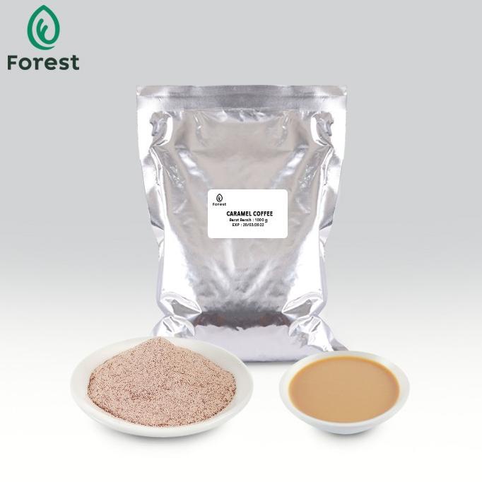 

Bubuk Minuman CARAMEL COFFEE Powder - FOREST Bubble Drink