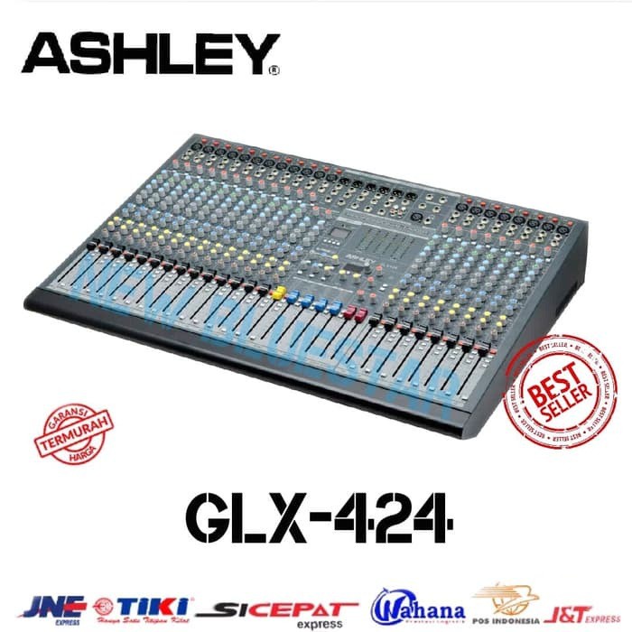 Mixer Audio Ashley GLX424/GLX 424 Original Double Effect 199dsp -24 CH