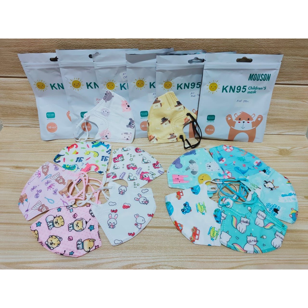 MASKER KN95 ANAK MOTIF 5PLY