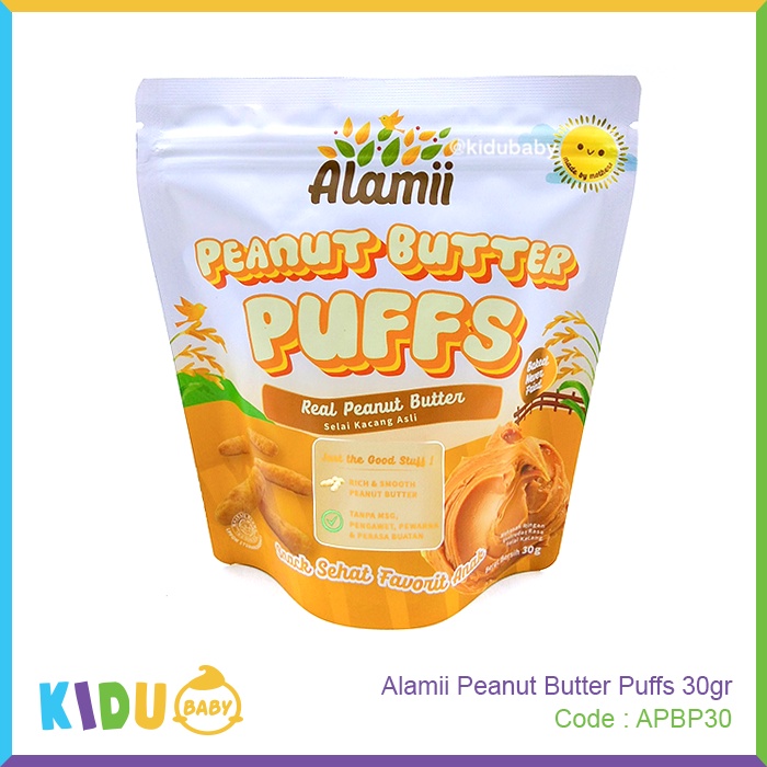 Alamii Puffs Cemilan Sehat Anak Kidu Baby