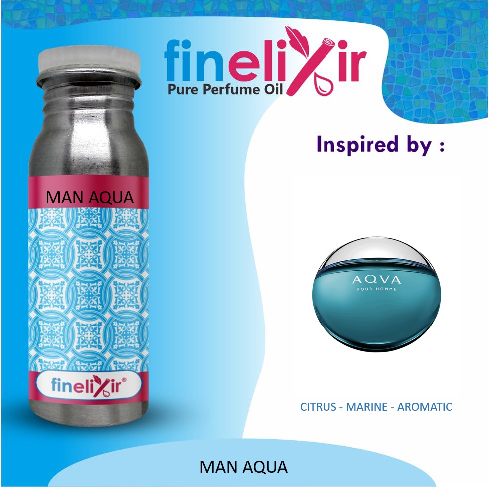 MAN AQUA BIBIT PARFUM COWOK INSPIRASI DARI BVLGARI AQUA