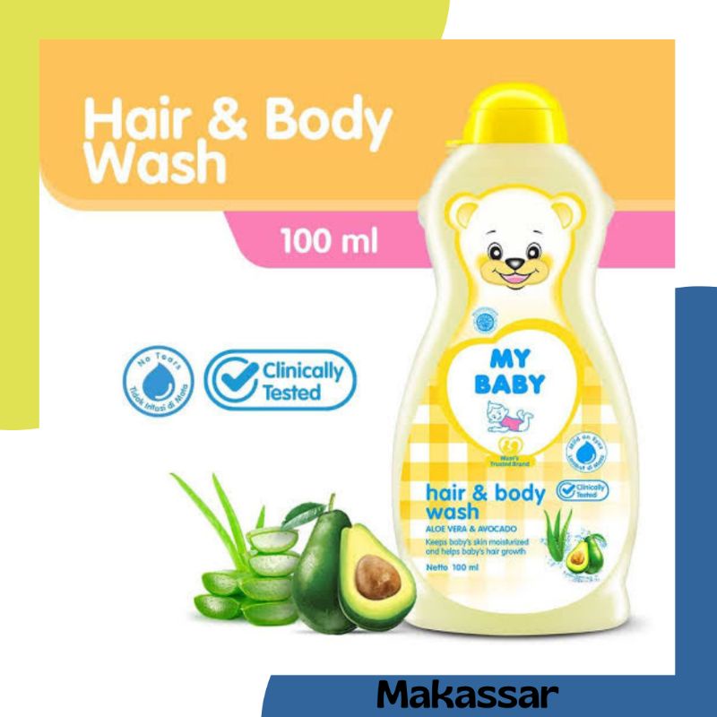 MY BABY HAIR &amp; BODY WASH SABUN SHAMPOO BAYI 2 IN 1