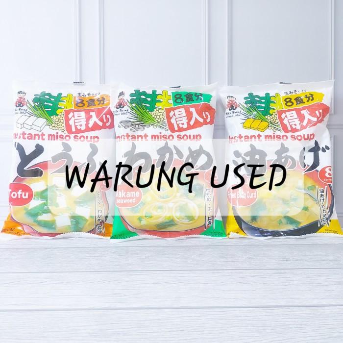 

Miyasaka Shinshuichi Instant Miso Soup - Wakame Seaweed Rumput Laut 073
