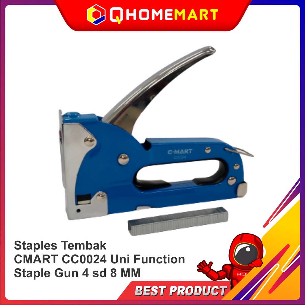 

Staples Tembak CMART CC0024 Uni Function Staple Gun 4 sd 8 MM