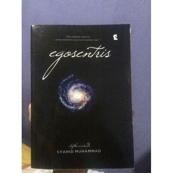 Novel Egosentris By Syahid Muhammad