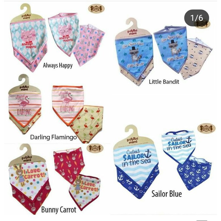 Petite Mimi - Triangle BIB 2in1 Karakter