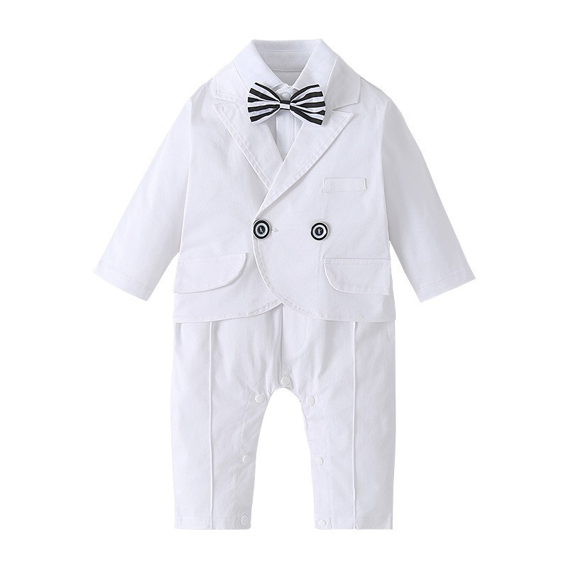 Jas Anak Import Putih Setelan Bayi Ramadhan Putih White Tuxedo Anthony