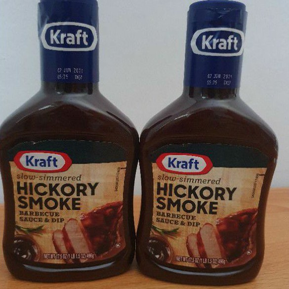 

Kraft Slow Simmered HICKORY SMOKE BBQ SAUCE 496gr