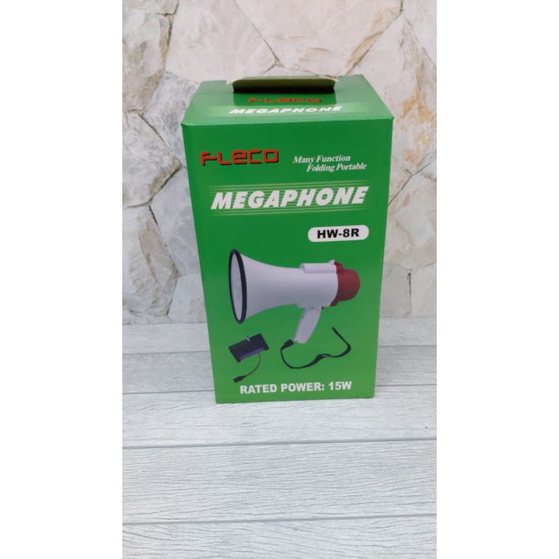 Megaphone atau Toa kecil Fleco Multifungsi HW-8R