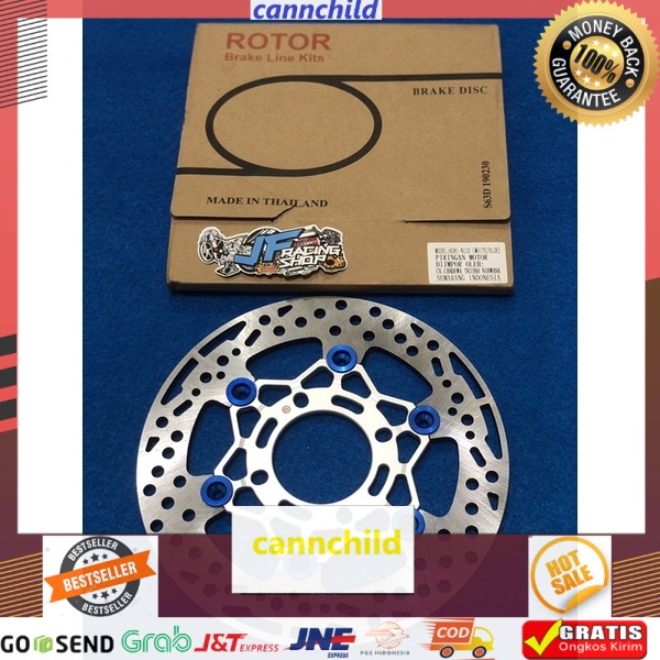Piringan Disk Disc Cakram ROTOR BREMBO Thailand Beat Scoopy Vario New Jupiter MX 220 MM [Termurah]