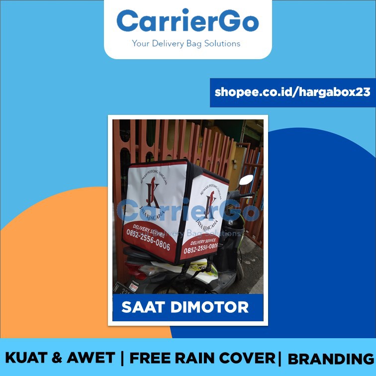 CARRIER - Tas Motor / Box Motor Daging, Tas Delivery / Box Delivery Daging