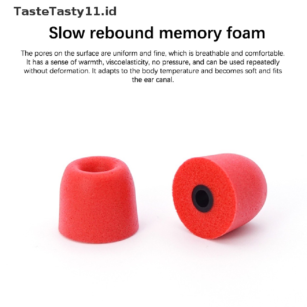 【TasteTasty】 Earphone memory cotton earmuffs Chronic rebound earplugs sponge Earphone earmuff .