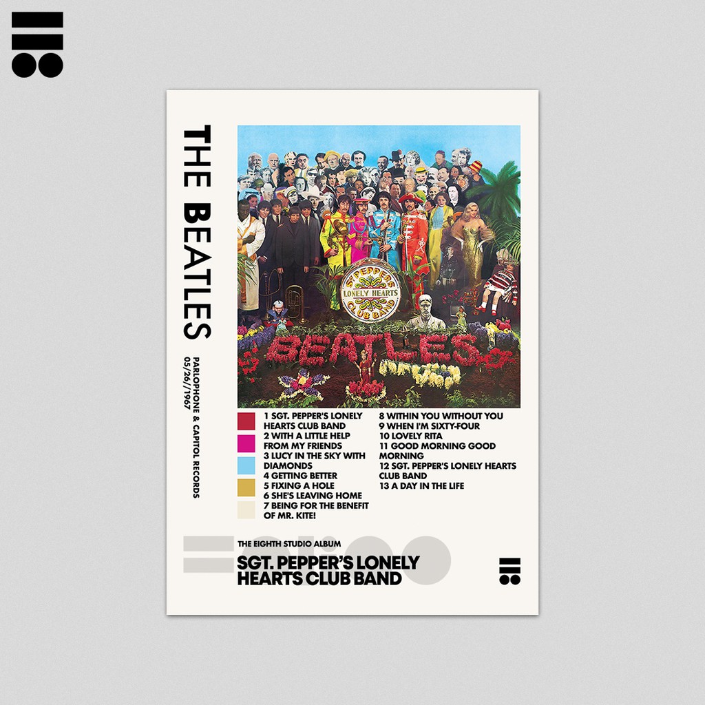 The Beatles - Sgt. Pepper's Lonely Hearts Club Band Poster