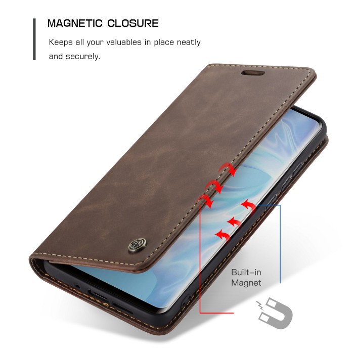 HUAWEI P30 PRO LEATHER FLIP WALLET CASE DOMPET MAGNETIC COVER