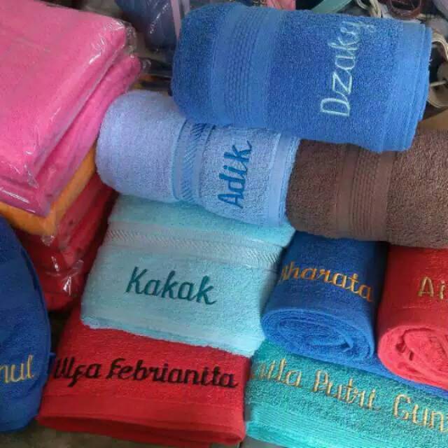 Handuk kecil FREE BORDIR NAMA handuk olahraga handuk keringat leher