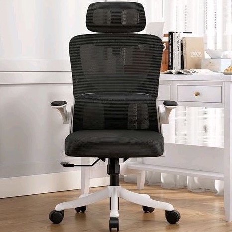 Kursi Kantor Kursi Kerja Jaring Kursi  Belajar Kursi Lumbar Support Furnibest