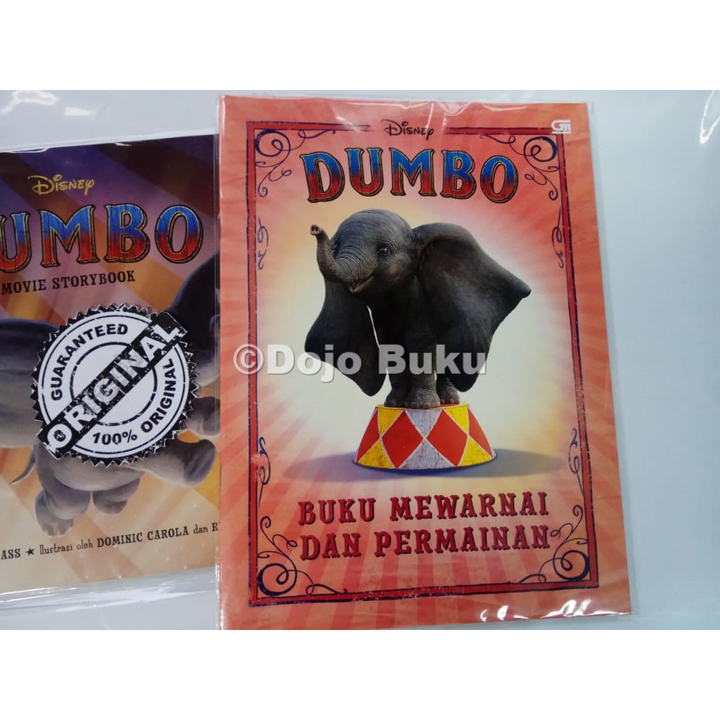 Dumbo: Buku Mewarnai dan Permainan by Disney